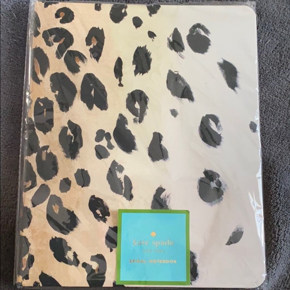 Kate Spade Cheetah Print Stationery Notebook